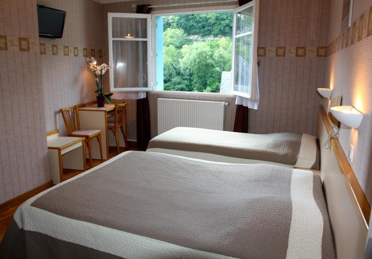Hotel Restaurant Des Deux Vallees Entraygues-sur-Truyère Kamer foto