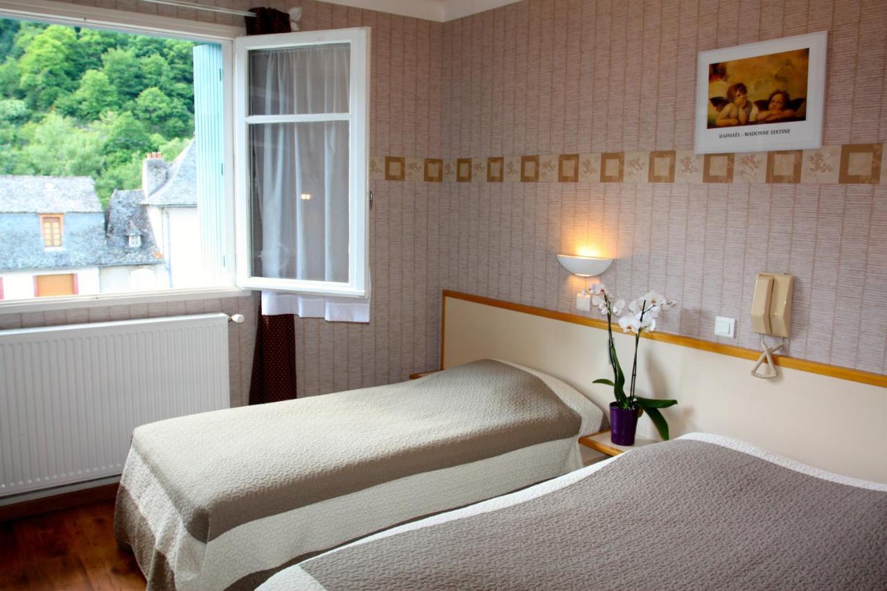 Hotel Restaurant Des Deux Vallees Entraygues-sur-Truyère Kamer foto